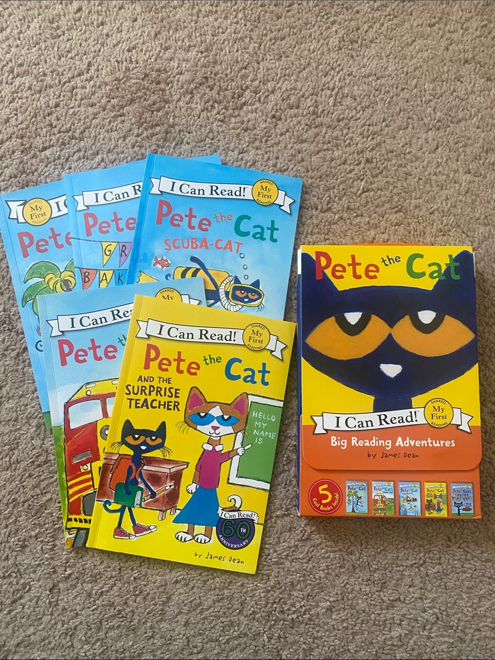 Pete the Cat Book Set